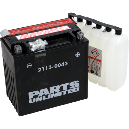 PARTS UNLIMITED - 2113-0043 - AGM Battery - YTX16CLB-BS 1.05 L