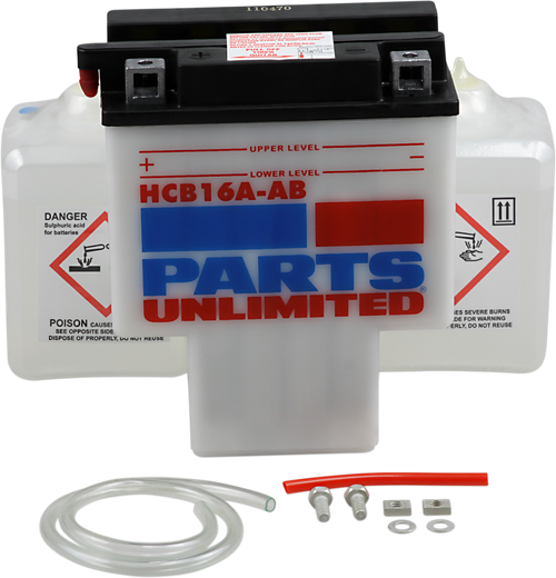 PARTS UNLIMITED - 2113-0188 - Battery - HYB16A-AB