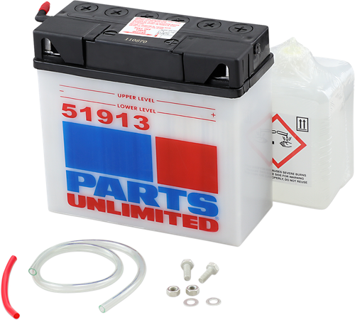 PARTS UNLIMITED - 2113-0204 - Battery - 51913