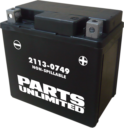 PARTS UNLIMITED - 2113-0749 - AGM Battery - YTX5L