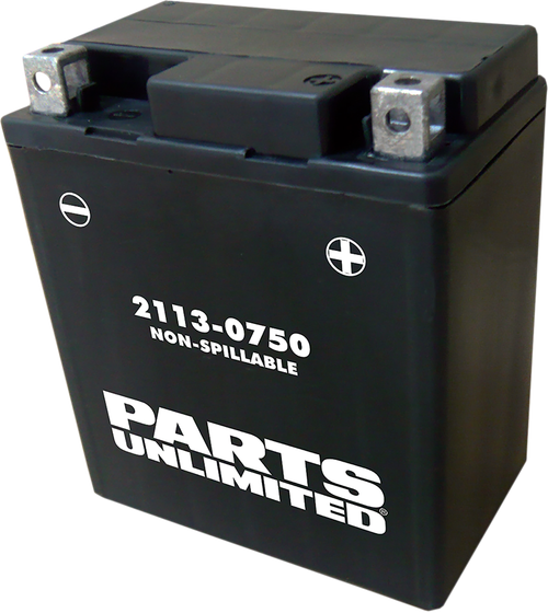 PARTS UNLIMITED - 2113-0750 - AGM Battery - YTX7L