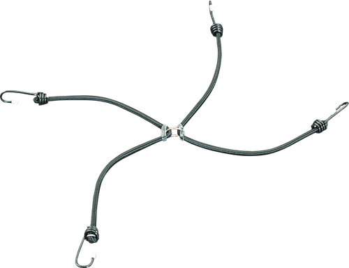 PARTS UNLIMITED - 4024B - Bungee Cord - 4 Hook - 24"