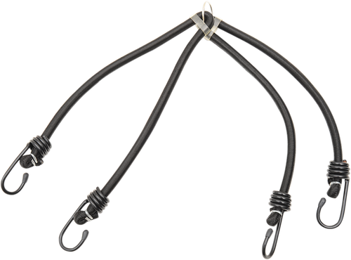 PARTS UNLIMITED - 4024B - Bungee Cord - 4 Hook - 24"