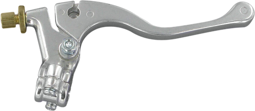 PARTS UNLIMITED - 43-1101L - Shorty Style Power Lever Assembly - Left Hand - Honda - Silver