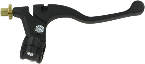 PARTS UNLIMITED - 43-4104L - Shorty Style Power Lever Assembly - Left Hand - Yamaha - Black