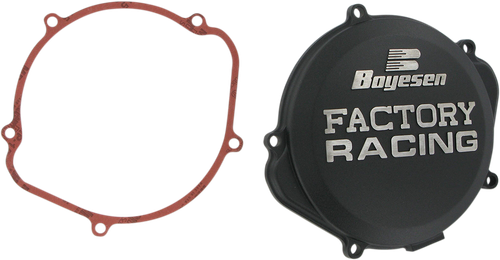 BOYESEN - CC-07XB - Clutch Cover - Black - Honda
