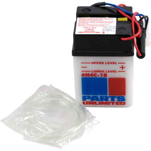 PARTS UNLIMITED - R6N4C-1B - Conventional Battery