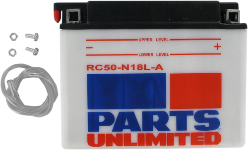 PARTS UNLIMITED - RC50-N18L-A2 - Battery - Y50-N18L-A
