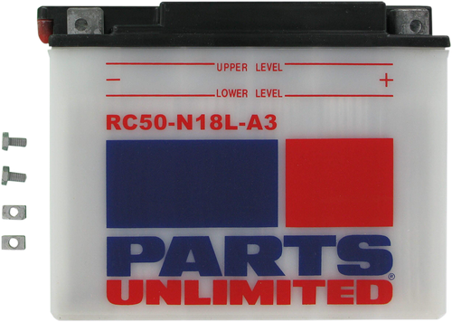 PARTS UNLIMITED - RC50-N18L-A3 - Battery - RC50-N18L-A3