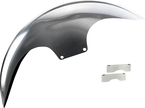 PAUL YAFFE BAGGER NATION - PYO:CAFE-21-13E-S - Cafe Front Fender - 21" - Satin Spacers