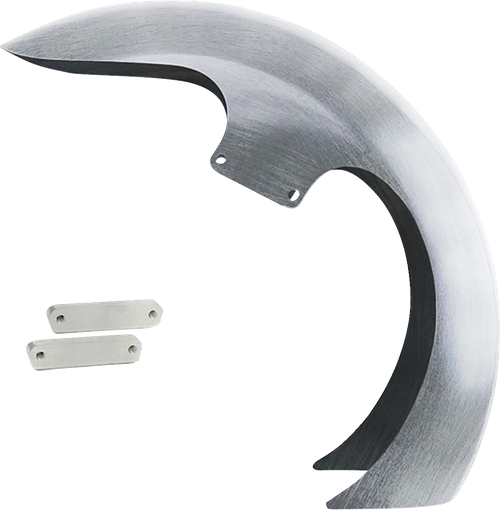 PAUL YAFFE BAGGER NATION - DEI-OEM-14L-S - DEI Front Fender - 16"-19" Wheel - With Satin Adapters - HD Touring