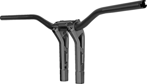 PERFORMANCE MACHINE (PM) - 0208-2195M-SMB - Phatbar & Riser Kit - Internal Wiring - 9" - Black Ops