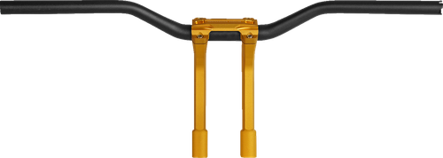 PERFORMANCE MACHINE (PM) - 0208-2195M-SMG - Phatbar & Riser Kit - Internal Wiring - 9" - Gold Ops