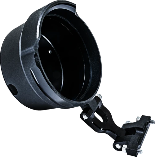PERFORMANCE MACHINE (PM) - 0208-2192-SMB - Gauge Relocation Kit - Round - Black Ops