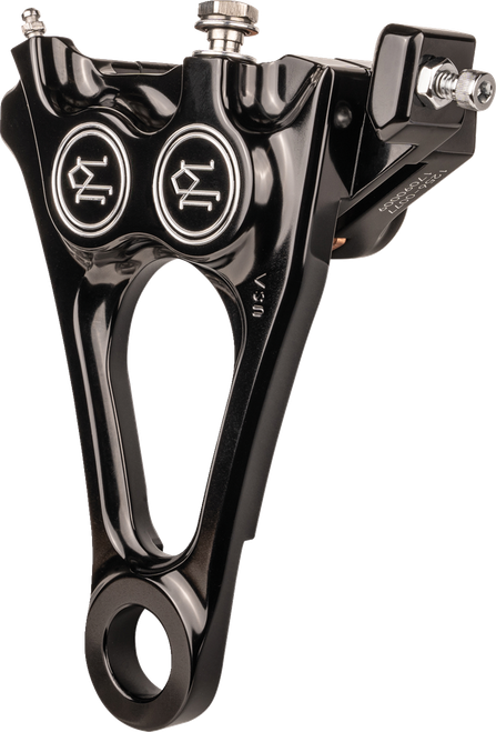 PERFORMANCE MACHINE (PM) - 1256-0084-BM - Rear Caliper - Contrast Cut