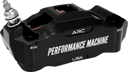 PERFORMANCE MACHINE (PM) - 0052-2427-MB - Radial Mount Caliper - Front Left - Black Anodized