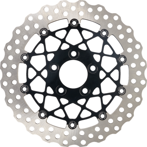 PERFORMANCE MACHINE (PM) - 0133-2608S-B - Disc Carr Speedstar - 320 mm X .20 FF - Front - Black Anodized