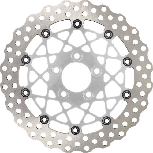 PERFORMANCE MACHINE (PM) - 0133-2608S-CH - Disc Carr Speedstar - 320 mm X .20 FF - Front - Chrome