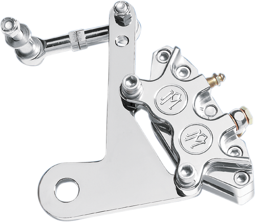 PERFORMANCE MACHINE (PM) - 1203-9017-CH - Front Caliper - 10" - Chrome - 73-83FLH