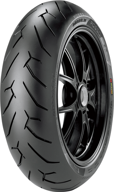 PIRELLI - 2068500 - Tire - Diablo Rosso II - Rear - 180/55ZR17 - (73W)