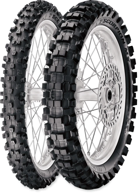 PIRELLI - 2588800 - Tire - Scorpion MXeXTRA-X - Rear - 110/90-19 - 62M