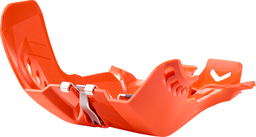 POLISPORT - 8472100002 - Fortress Skid Plate - Orange OEM '16 - KTM - SX/XC '19-'22
