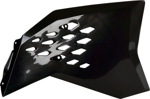 POLISPORT - 8428200001 - Radiator Cover - Black - KTM