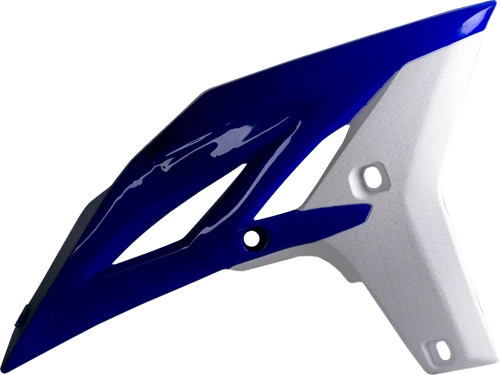 POLISPORT - 8413700006 - Radiator Cover - Blue/White - YZ 250F | WR 450F