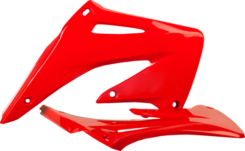 POLISPORT - 8429000011 - Radiator Cover E- '04 OEM Red - CRF 450R