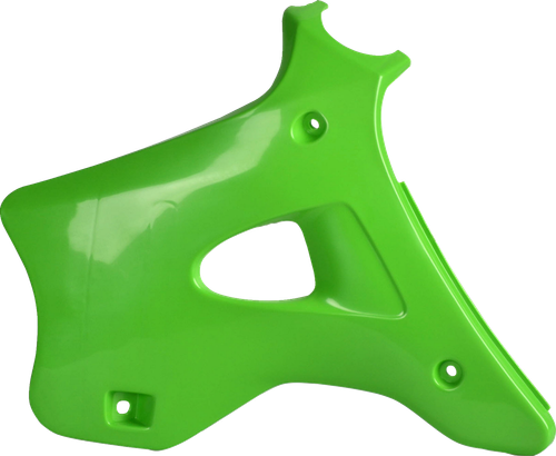 POLISPORT - 8420000002 - Radiator Cover - Green OEM - Kawasaki - KX '94-'98