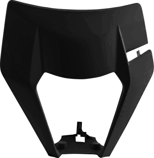 POLISPORT - 8668600003 - Headlight Mask - Black - KTM - EX/XC '20-'23