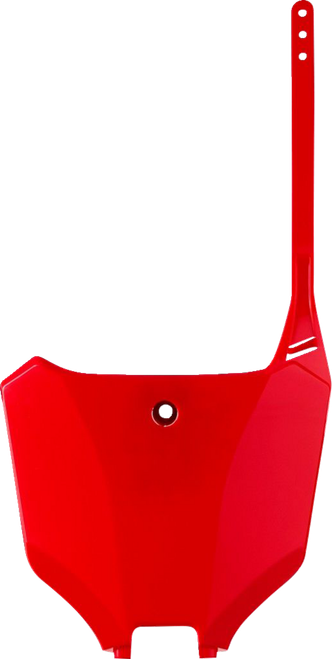 POLISPORT - 8670700001 - Number Plate - OEM Red CR04 - CRF 250/450 R/RX