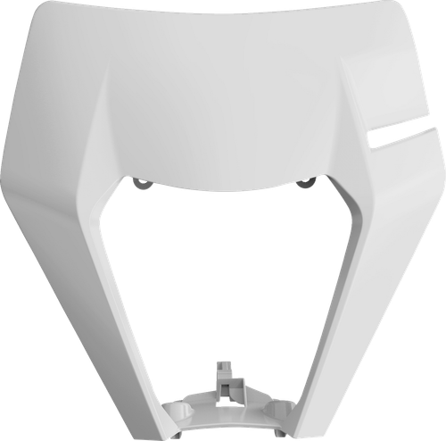 POLISPORT - 8666800001 - Headlight Mask - White - KTM - EX/XC '17-'19