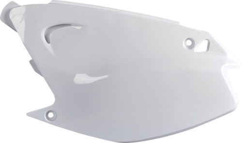 POLISPORT - 8601100002 - Side Panels - White - Kawasaki - KX '03-'08