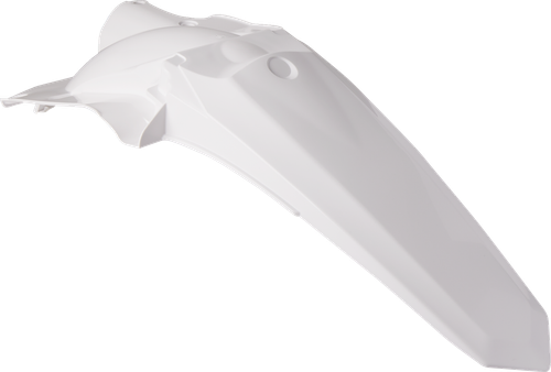 POLISPORT - 8579600002 - Fender - Rear - White - Yamaha - YZ '14-'18