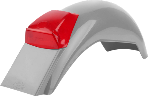 POLISPORT - 8555700004 - Fender - Rear - Enduro - Silver