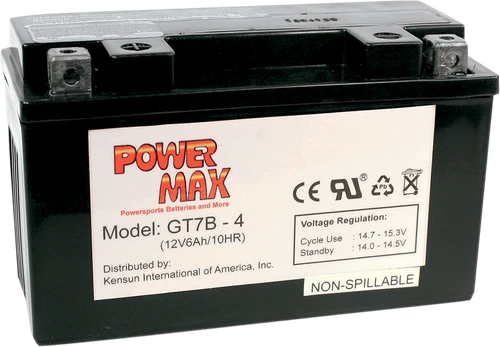 POWER MAX - GT7B-4 - Battery - YT7B-BS