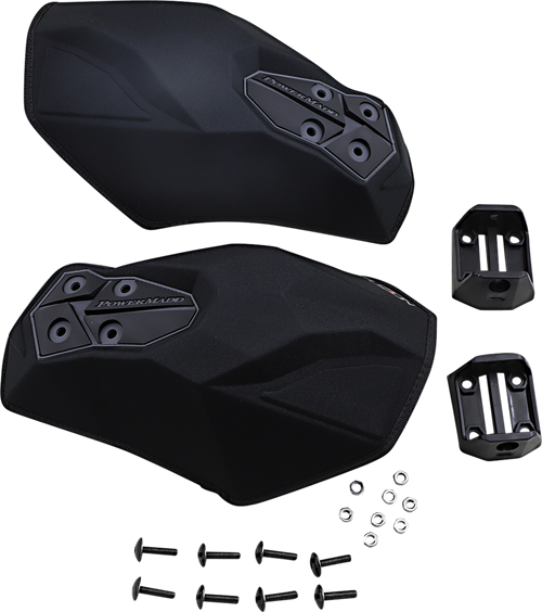 POWERMADD - 34505 - Fuzion Handguards - Black/Black
