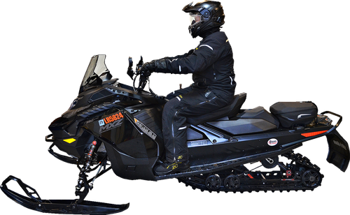 POWERMADD - 13721 - Windshield - 14" Tinted - Low