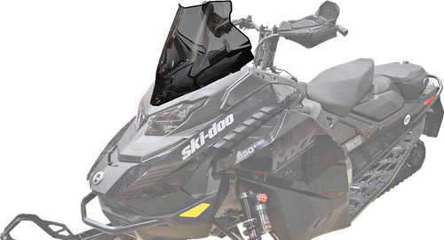 POWERMADD - 13721 - Windshield - 14" Tinted - Low