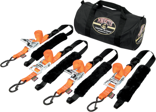 POWERTYE MFG. - TRAILERKIT-89 - Fat Strap Trailer Kit - Orange