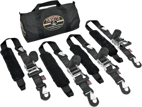 POWERTYE MFG. - TRAILERKIT-102 - Big Daddy Trailer Kit - 2" x 6-1/2' - Black