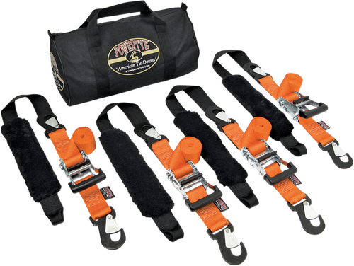 POWERTYE MFG. - TRAILERKIT-109 - Big Daddy Trailer Kit - 2" x 6-1/2' - Orange