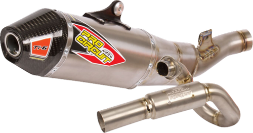 PRO CIRCUIT - 0322445F - TI-6 Exhaust System - Titanium