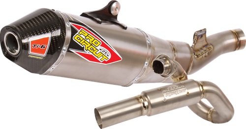 PRO CIRCUIT - 0322445F - TI-6 Exhaust System - Titanium