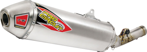 PRO CIRCUIT - 0111415A - T-6 Slip-On Muffler - Stainless Steel - Honda CRF150R