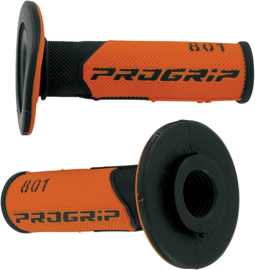 PRO GRIP - PA080100NEAC - 801 Hybrid Duo-Density Cross Grips - Black/Orange