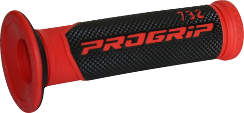 PRO GRIP - PA0732OERO02 - 732 Grips - Open Ends - Black/Red