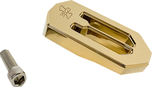 PRO-ONE PERF.MFG. - 500747TIN - Touring Brake Peg - Gold