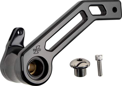 PRO-ONE PERF.MFG. - 500772B - Touring T-Rex Shorty Brake Arm - Black - '08-'13 FL